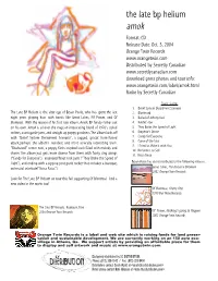 The Late Bp Helium Amok Format: CD Release Date: Oct