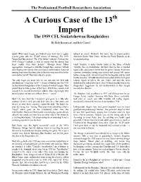 1959:A Curious Case of the 13Th Import