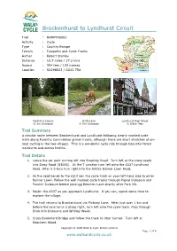 Brockenhurst to Lyndhurst Circuit