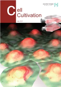 Cell Cultivation Protocols