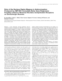 Role of the Nucleus Raphe Magnus in Antinociception Produced by ABT-594