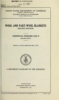 Wool and Part-Wool Blankets (Second Edition)