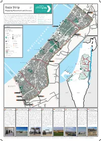 Gaza Strip 2020 As-Siafa Mapping Movement and Access Netiv Ha'asara Temporary