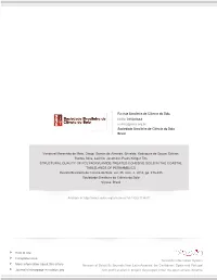 Redalyc.STRUCTURAL QUALITY of POLYACRYLAMIDE-TREATED