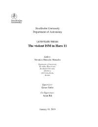 The Violent ISM in Haro 11