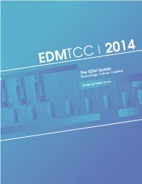 EDMTCC 2014 – the EDM Guide