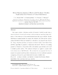Robust Bayesian Analysis of Heavy-Tailed Stochastic Volatility Models Using Scale Mixtures of Normal Distributions