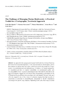 The Challenge of Managing Marine Biodiversity: a Practical Toolkit for a Cartographic, Territorial Approach