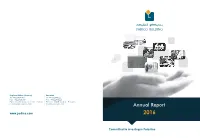 Annual Report 2016 Contents
