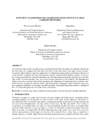 Efficient Algorithms for Assortative Edge Switch in Large Labeled Networks