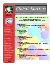 Global Matters