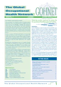 The Global Occupational Health Network ISSUE No