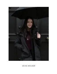 Anika Molnár Resume 2020