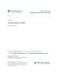 Torch, Summer 2006 Cedarville University