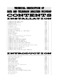 W4100D User Manual (English)
