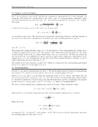 Differential Geometry, Kreyszig 10. Tangent and Normal Plane. Let C Be an Arbitrary Curve in R 3 and X(S) Be a Parametric Repres