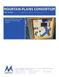Improving Efficiency and Reliability of Bus Rapid Transit
