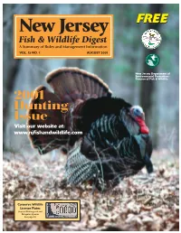 Complete 2001 Hunting Issue of the Fish and Wildlife DIGEST