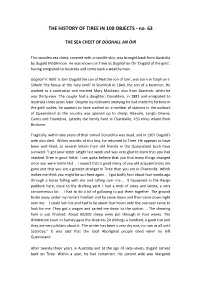 Tiree in 100 Objects – 63 – Chest