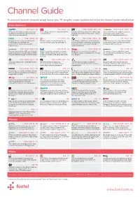 Channel Guide