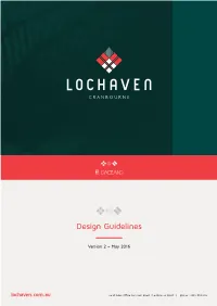 Design Guidelines