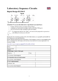 Laboratory Sequence Circuits