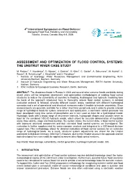 Assessment and Optimization of Flood Control Systems: the Unstrut River Case Study