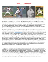 Knuckle Curve Pitcher on Mound Former MLB Umpire Ron Luciano on Knucklers