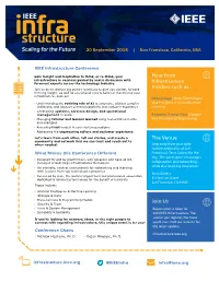 The Venue Join Us Hear from Infrastructure Insiders Such As