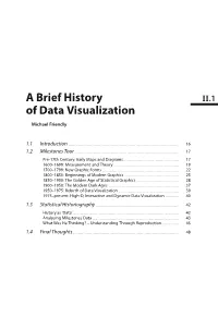 A Brief History of Data Visualization