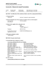 Ivermectin / Abamectin Liquid Formulation