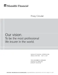 Proxy Circular