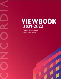 Concordia University Viewbook
