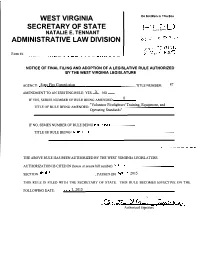 GINIA Do Not Mark in This Box SECRETARY of STATE F"Ti L-- �="DL.- NATALIE E