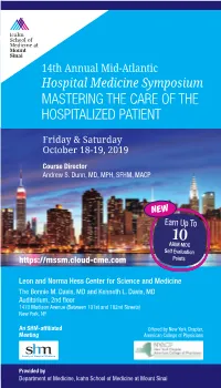 Mastering the Care of the Hospitalized Patient