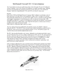 Mcdonnell's Model 82- the XV-1 Convertiplane