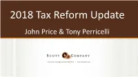 Click This Link to View Our In-Depth Presentation on the Recent Tax