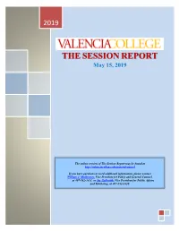 2019 Session Report