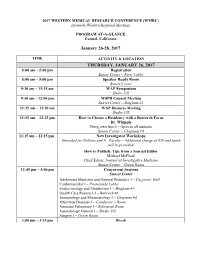 Carmel 2017 Program