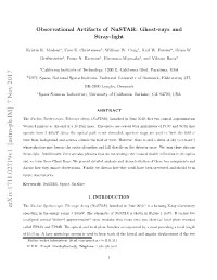 Observational Artifacts of Nustar: Ghost-Rays and Stray-Light