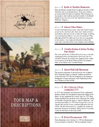 Tour Map & Descriptions