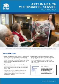 Arts in Health Program Factsheet