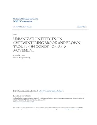 FISH CONDITION and MOVEMENT Rachael A
