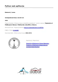 Python Web Aplikacija