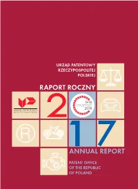 Raport Roczny Annual Report