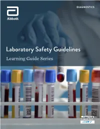 Laboratory Safety Guidelines Learning Guide Series