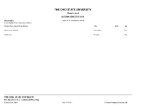 AU18 Deans List