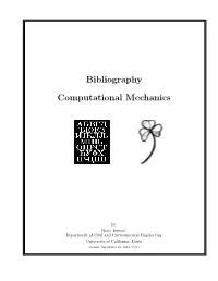 Computational Mechanics