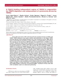 A TRAF2 Binding Independent Region of TNFR2 Is Responsible for TRAF2 Depletion and Enhancement of Cytotoxicity Driven by TNFR1