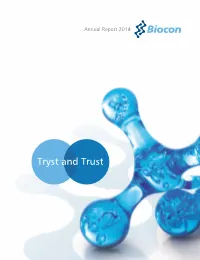 Biocon Annual Report 2014